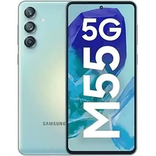 Смартфон Samsung Galaxy M55 5G SM-M556B 8/256GB Light Green - фото 1