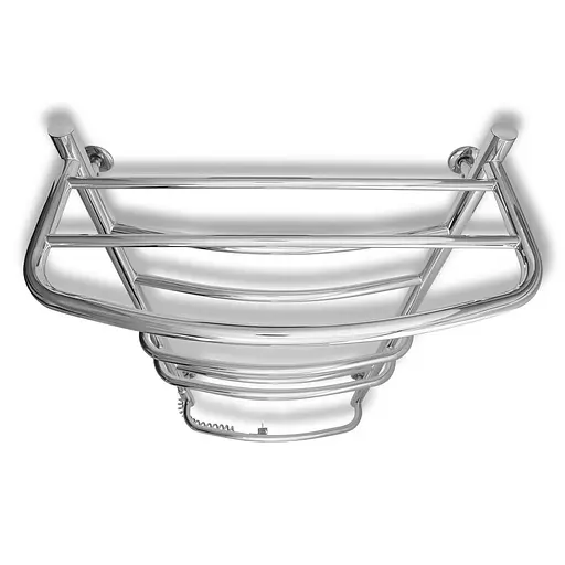 Электрический полотенцесушитель Laris Еврофлеш П8 500x1000 с полкой Е левый S 73207612, Хром, Левое, Электронный - фото 4