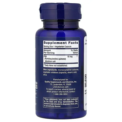 Натуральна добавка Life Extension PQQ 10 mg 30 вегакапсул - фото 2