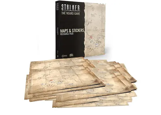Настільна гра Ігромаг S.T.A.L.K.E.R. Maps & Stickers Recharge Pack (укр.) - фото 3