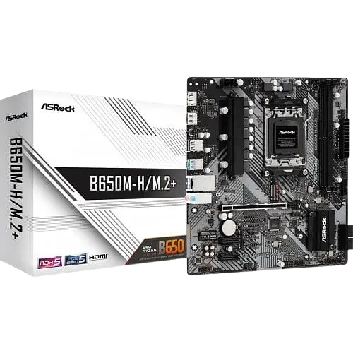 Материнська плата ASRock B650M-H/M.2+ Socket AM5 (B650M-H/M.2+)
