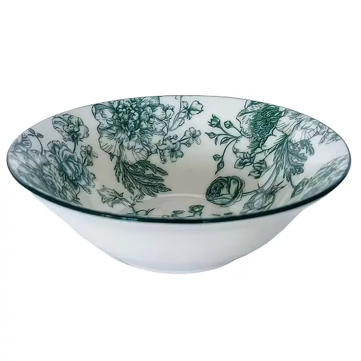 Салатник-пиала Limited Edition Blossom Green 17.5 см белый (YF7002-5) - фото 1