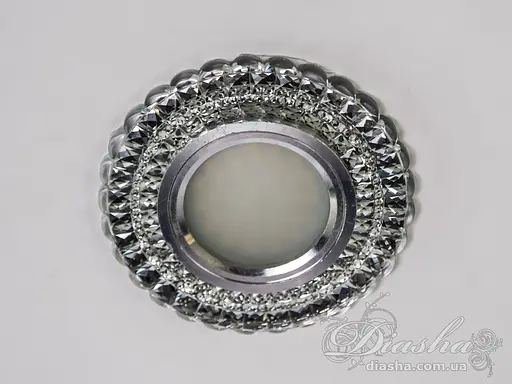 Витончений, граційний, точковий світильник з вбудованим світлодіодним - фото 4