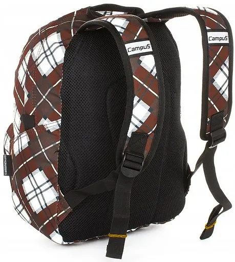 Небольшой городской рюкзак 15L City Cruiser в клетку Campus 36x26x12 см sum0021310 - фото 5