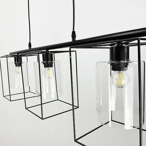 Люстра видовжена Loncino на 3 плафони Line.F MJ 131/3 - фото 5