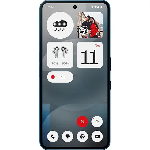 Смартфон Nothing Phone (3a) 12/256GB Blue [131533] - фото 2