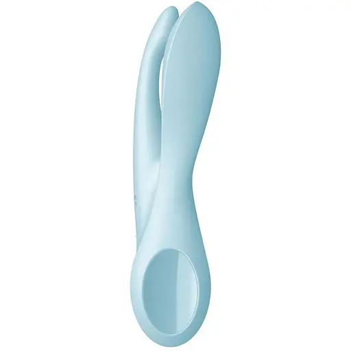 Кліторальний вібратор Satisfyer Threesome 1 Pink Light Blue - фото 3