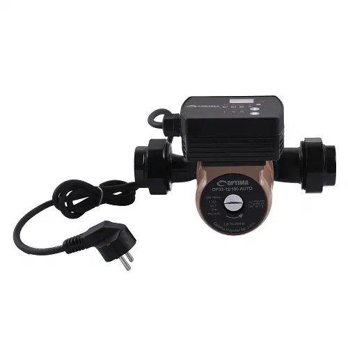 Циркуляційний насос Optima OP32-12AUTO 180 мм. (Гайки)