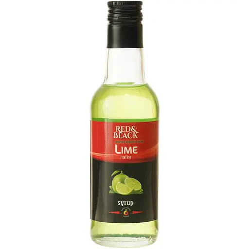 Сироп Red&Black Лайм 0.25 л - фото 1