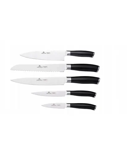 Набір з 5 кухонних ножів та підставки. Gerlach Deco (5901035500006) - фото 2