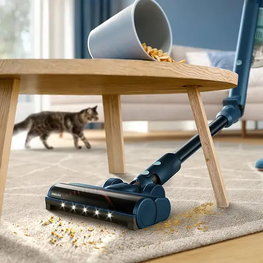 Пилосос Philips Flex Series 5000 бездротовий сіро-зелений (XC5244/10) - фото 8