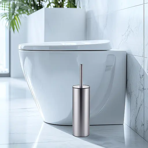 Ершик для унитаза напольный Mixxus Premium Ellipse-TB0201 SS Color MI7067, Нержавеющая сталь - фото 3