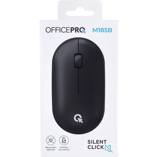 Мышь OfficePro M185B Silent Click Black [144295] - фото 5