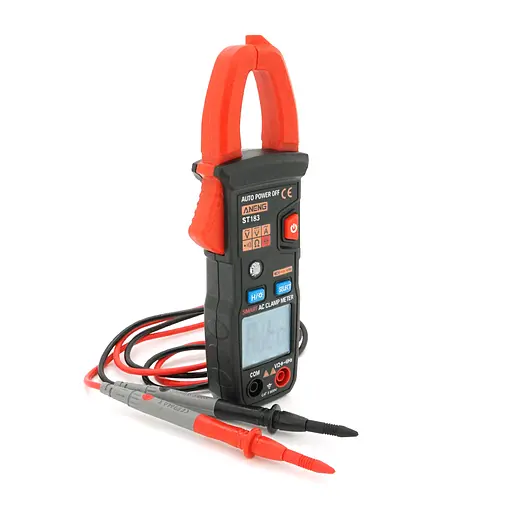 Токовые клещи Aneng ST183 Измерение: V (AC/DC) A (AC) Ω, C, Hz (True RMS) - фото 1