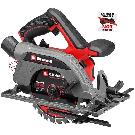 Пила дисковая Einhell TP-CS 18/165 Li BL-Solo 18В аккумуляторная без АКБ и ЗУ (4331225)