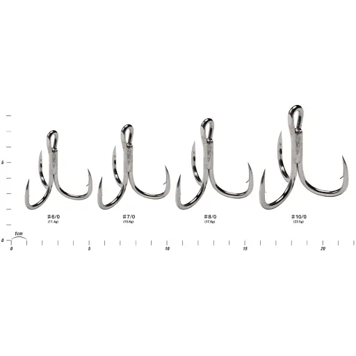 Тройник Decoy Y-S23 Big #6/0 (6 шт/уп) - фото 2