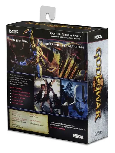 Статуэтка NECA Бог Войны III Кратос Призрак Спарты God of War Kratos Ghost of Sparta 18см GoW 27.05 - фото 7