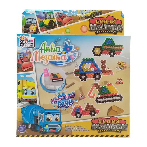 Набір для творчості Аква Мозаїка "Машини" 23248