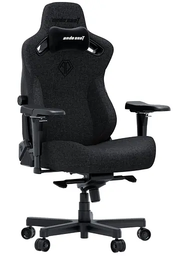 Игровое кресло Anda Seat Kaiser 3 Pro XL Fabric Dark Gray (AD12YDC-XL-01-GB-PV/F-G01) - фото 1