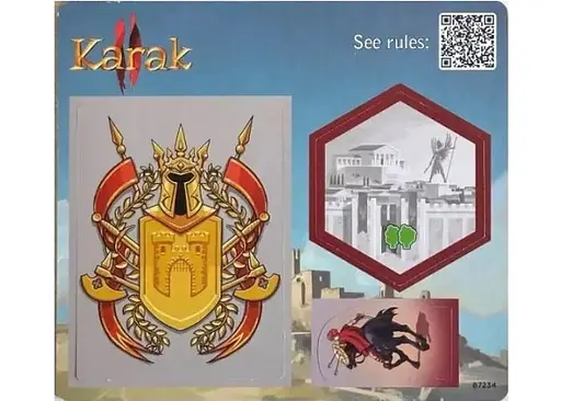 Аксесуар Lord of Boards Промонабір для гри Таємниці замку Карак І і ІІ Karak II Victorius and Darius Promo Characters укр. (LOB2357UA_promo) - фото 5