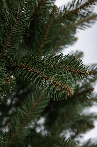 Новорічна штучна ялинка 2,4 м зелена Різдвяна ніч реалістична Преміум LUGI SOK-3-7 - фото 5