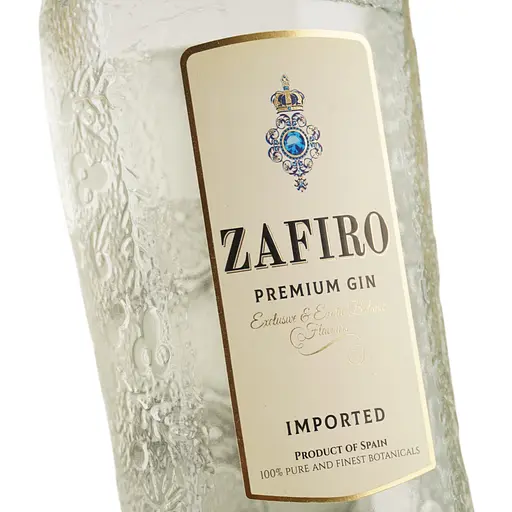 Джин Zafiro Classic 37.5% 1 л - фото 5