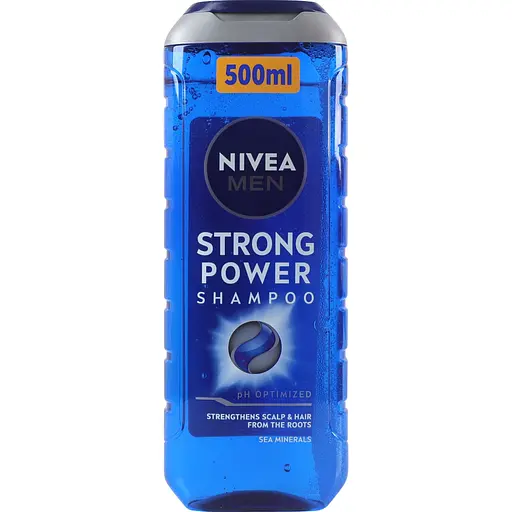Шампунь Nivea Men Strong Power 500 мл (99000)