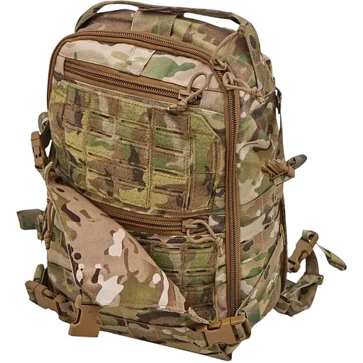Рюкзак Warrior Spirit штурмовий з клапаном для шолома 17 Multicam - фото 4