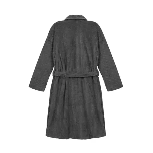 Халат мужской Ardesto Stripe размер M/L темно-серый (ART2120MGM) - фото 2