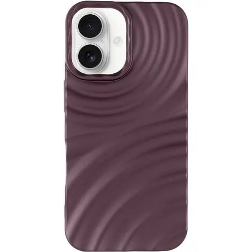 Чохол Epik TPU MonoWave для Apple iPhone 16, 6.1 Brown - фото 2