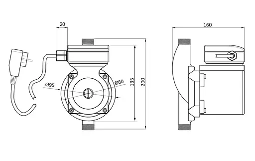 Насос для повышения давления Thermo Alliance LGS25-13Z (LGS2513Z) - фото 4