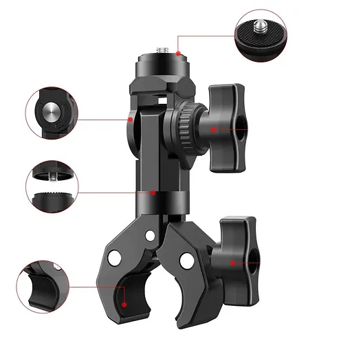 Крепление на руль AC Prof GP384 для Insta360/GoPro (143688) - фото 4