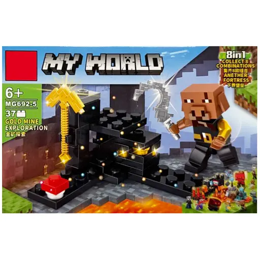 Дитячий конструктор "Minecraft" MG692-5, 37 деталей
