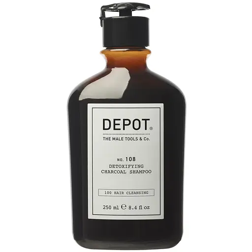 Шампунь для глубокого очищения с древесным углем Depot No.108 Z.ONE Detoxifying Charcoal Shampoo 250 мл