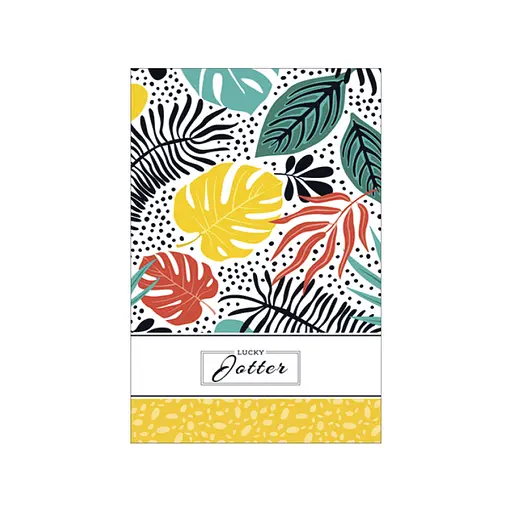 Блокнот, 70 г, інтегральний, 125x200 мм, 80 аркушів, лінія, пантон, мікроембоссінг, матова ламінація