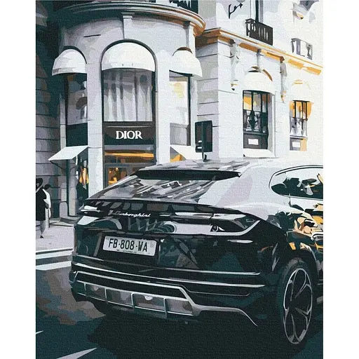 Картина по номерам на подрамнике Brushme Роскошная жизнь - фото 1