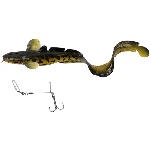 Силикон Savage Gear 3D Burbot FS 250 мм 75.0g 04-Golden AMB (поштучно) - фото 2