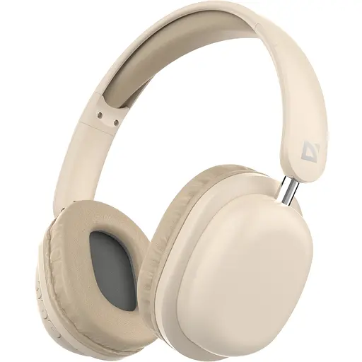 Наушники Defender FreeMotion B640 Bluetooth+35мм Beige