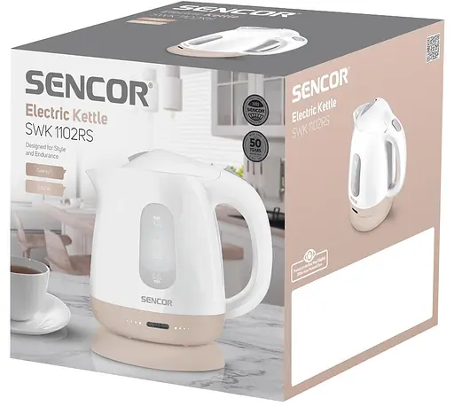 Электрочайник Sencor SWK 1102RS (7099686) - фото 2