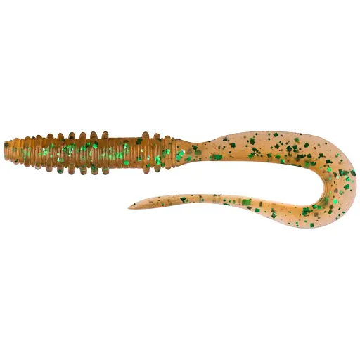 Силикон Keitech Mad Wag Mini 3.5’’ EA#02 Peach Green FLK. (10 шт/уп)
