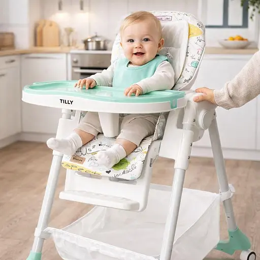 Стул для кормления BABY TILLY Bistro T-641/2 Menthol /1/ - фото 3