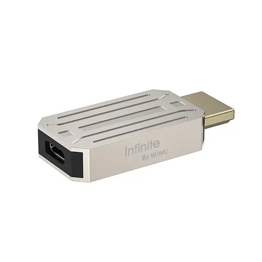 Переходник WIWU Wi-HB004 Infinite USB-C to HDMI Silver - фото 2