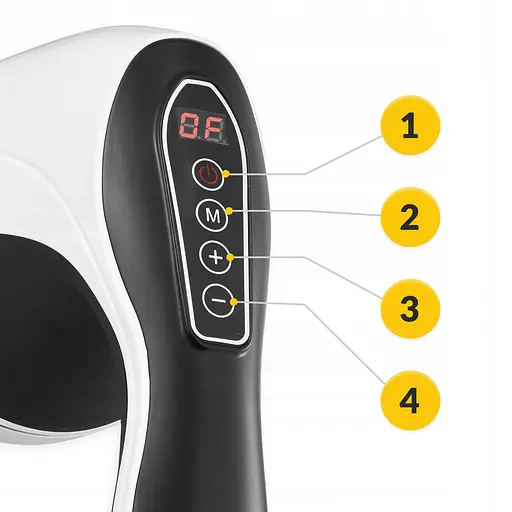 Антицелюлітний ручний масажер для тіла 4FIZJO Body Shaping 4 в 1 4FJ0557 White (P-5907739319111) - фото 12