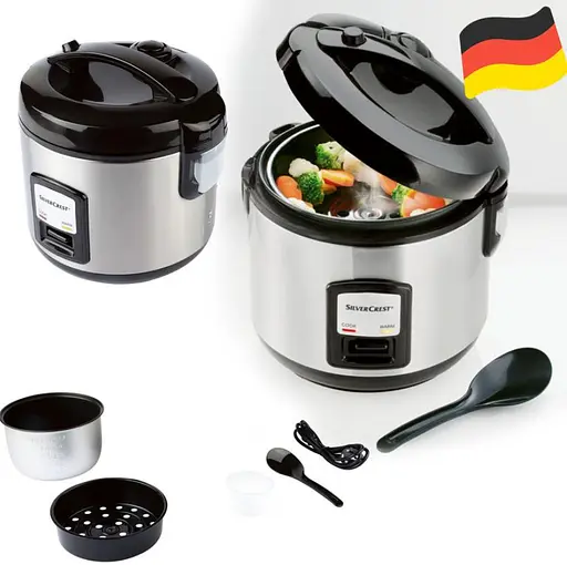 Рисоварка пароварка 2 в 1 електрична Silver Crest SRK 400 A2 Німеччина - фото 2