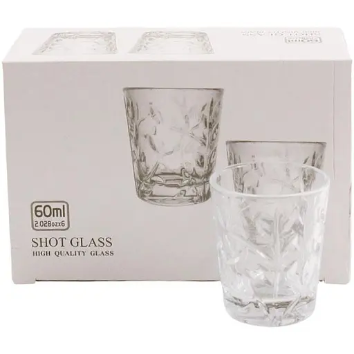 Набор рюмок Ristal низких 60 мл 6 шт. стеклянные (BM5030SY)