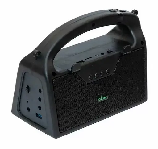 Фонарь (станция) на солнечных батареях CL-21 5W 3 лампы + Powerbank + FM + Bluetooth + microUSB (4 режима) - фото 5
