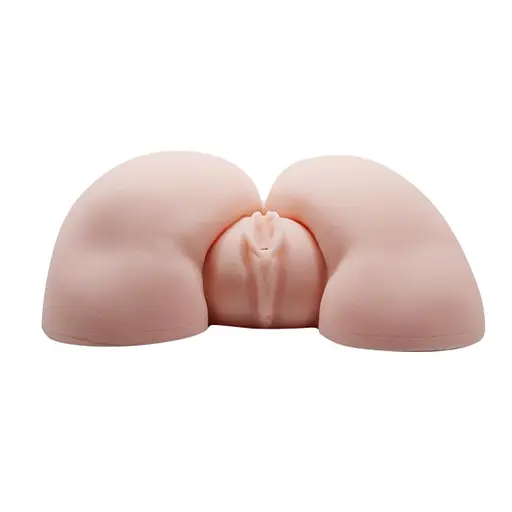 Реалистичный мастурбатор Crazy Bull Realistic Vagina and Ass телесный - фото 3