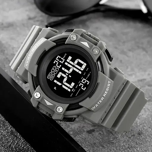 Наручний годинник чоловічий 2195GY Grey Skmei acs0030160 - фото 2