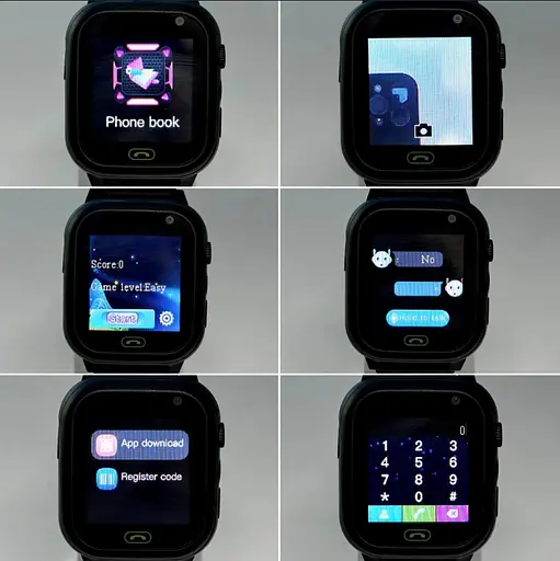 Смарт годинник-телефон дитячі C005 з камерою GPS SIM-карта Pink (18331) - фото 5