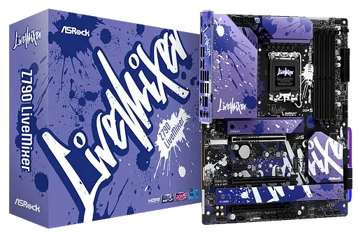 Mатеринська плата AsRock Z790 LiveMixer (Z790 LIVEMIXER) - фото 2